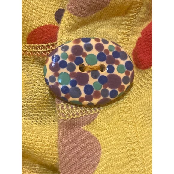 Long 100% Cotton Cardigan Boyfriend 2 Button Top Open Bottom Side Pocket USA - Picture 9 of 9